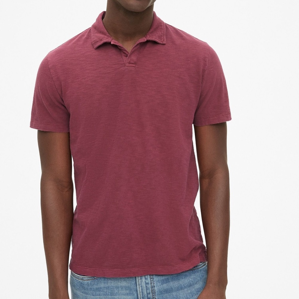 GAP Men’s Slub Jersey Polo Shirt BRAND NEW!